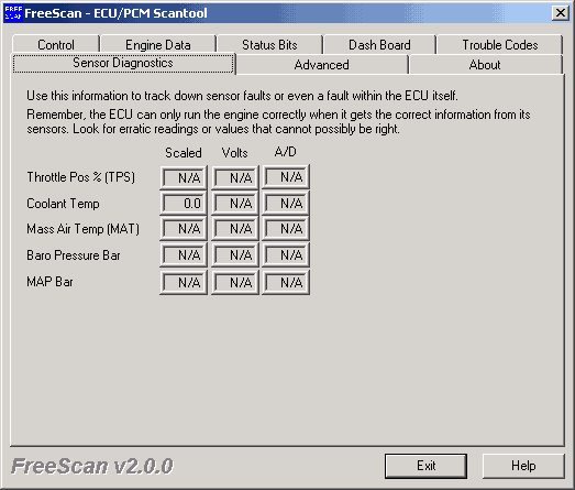 FreeScan Sensors